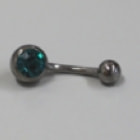 へそピアス(石付き)