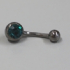 へそピアス(石付き)