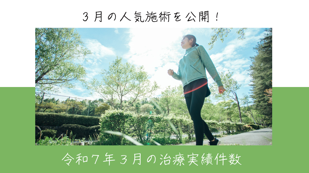 令和７年３月の治療実績件数